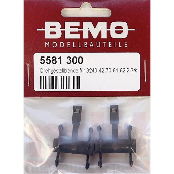 Bemo 5581 300 Drehgestellblende RhB EWIII, 2 Stück - H0m