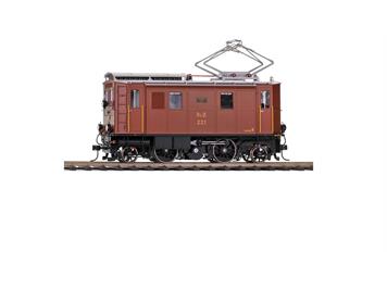 Bemo 9356 111 RhB Ge 2/4 221 Stangen-Nostalgielok, DC, digital DCC/MM/mfx/Sound - 0m