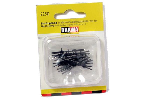 Brawa 2250 Starre Kupplungen, Inhalt 10 Stück - H0 (1:87) | Bild 2