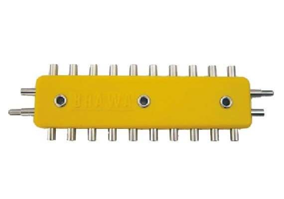 Brawa 2594 Verteilerplatte 10fach 2polig für 1,6 mm-Stecker