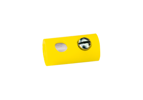 Brawa 3041 Muffen rund 2,5 mm gelb, 10 Stück