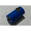 Brawa 3045 Muffen rund 2,5 mm blau, 10 Stück