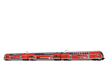 BRAWA 44502 TWINDEXX VARIO DOPPELSTOCK-TRIEBZUG DER DB AG, 3ER-EINHEIT - DC 2L