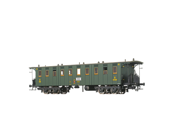 BRAWA 45714 Personenwagen C4 9301 der SBB - H0 (1:87)