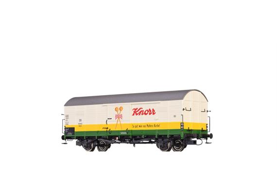 BRAWA 48731 gedeckter Güterwagen Glr 22 DB "Knorr" DB HO