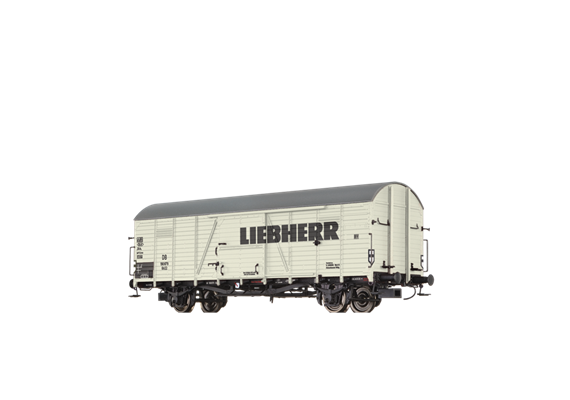 BRAWA 48737 ged. Güterwagen Glr 22 DB "Liebherr" DB HO