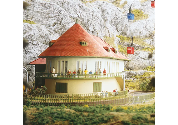 Brawa 6570 Gebäudebausatz für Seilschwebebahn - N (1:160)