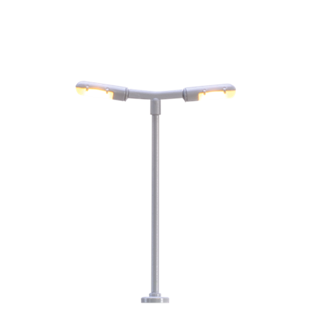 BRAWA 83002 LED-Bahnsteigleuchte mit Stecksockel N