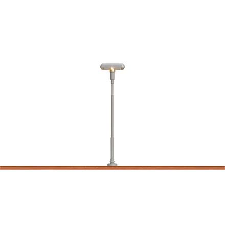 BRAWA 84017 Bahnsteigleuchte, Stecksockel mit LED - H0 (1:87)