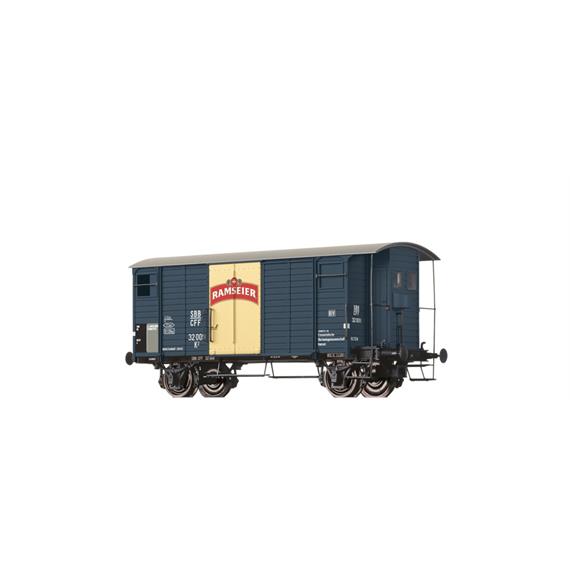 BRAWA 47856 Gedeckter Güterwagen K2 "Ramseier" SBB