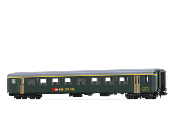 BRAWA 65237 SBB Personenwagen EWII A, N (1:160)