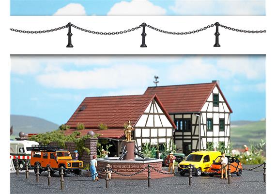 Busch 1023 Absperrung - H0 (1:87)