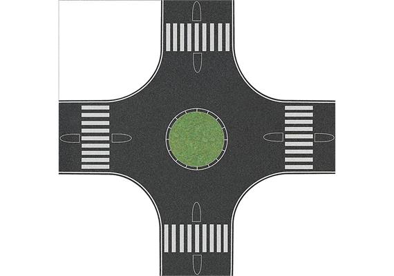 Busch 1101 Kreisverkehr - H0 (1:87)