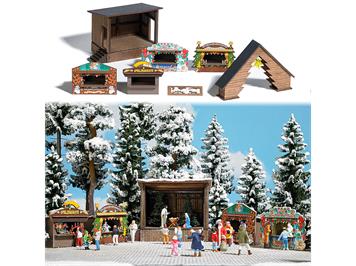 Busch 1183 Wald-Weihnachtsmarkt - H0 (1:87)