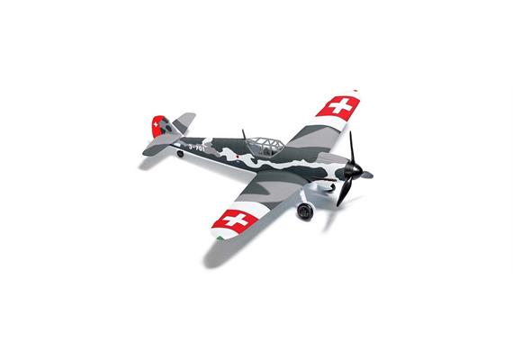 Busch 25017 Flugzeug Bf 109 G6 Schweiz HO