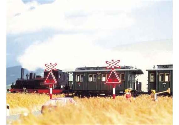 Busch 5966 Bahnübergang Schweiz - H0 (1:87)