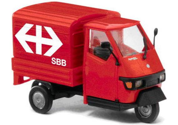 Busch 60099.001 Piaggio Ape 50 "SBB Beschriftung"