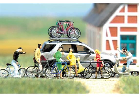 Busch 6013 Zweirad-Set - H0 (1:87)