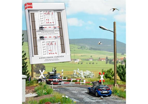 Busch 6020 Bahnübergang - H0 (1:87)