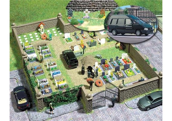Busch 6049 Friedhof - H0 (1:87)