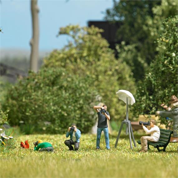 Busch 79810 Action-Set: 4 Fotografen - H0 (1:87)