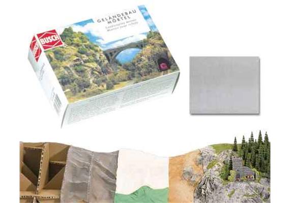 Busch Geländebau-Mörtel grau