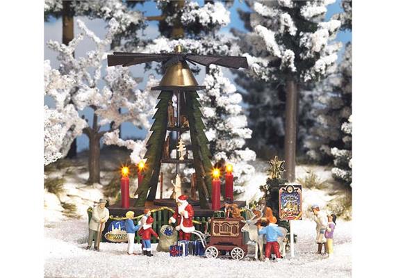 Busch Ortspyramiede, beleuchtet - H0 (1:87)