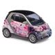 Busch Smart Fortwo 07 Puzzle "Pink skull" (BJ 2007) HO