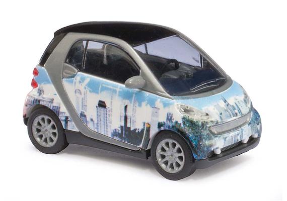 Busch Smart Fortwo 07 Puzzle "skyline" (BJ 2007) HO
