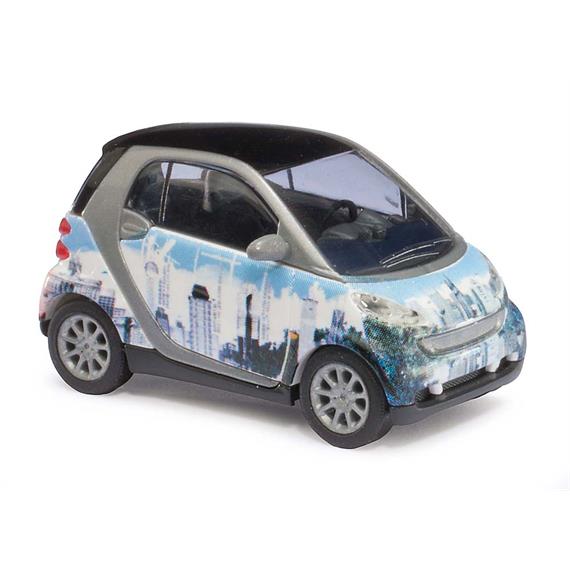 Busch Smart Fortwo 07 Puzzle "skyline" (BJ 2007) HO