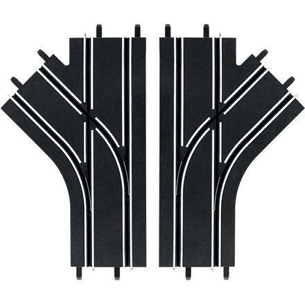 Carrera 200061618 Mechanische Weiche links + rechts - GO!!! Plus, GO!!!