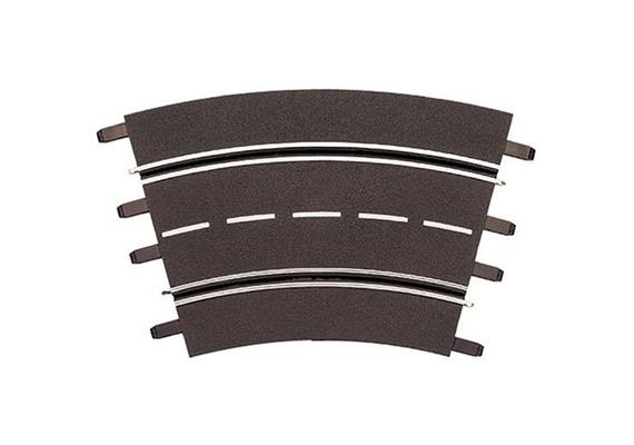 Carrera 20020572 Kurven 2/30°, 6 Stück - DIGITAL 124, DIGITAL 132, EVOLUTION