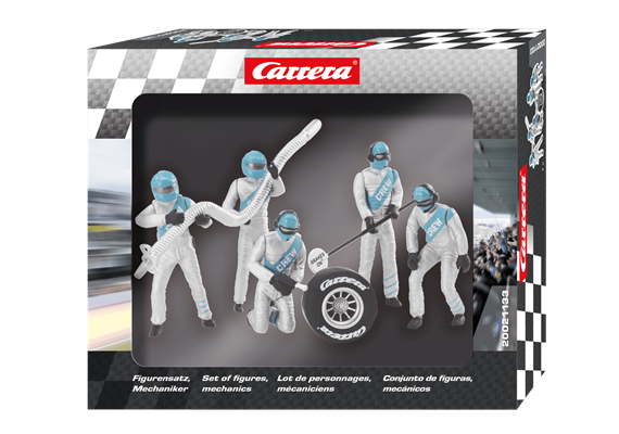 Carrera 20021133 Figurensatz Mechaniker, silber - DIGITAL 124, DIGITAL 132 und EVOLUTION | Bild 2