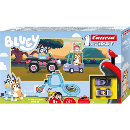 Carrera 20063055 First Bluey & Bingoi, 2,9 m, Bluey & Bingo Let's GO