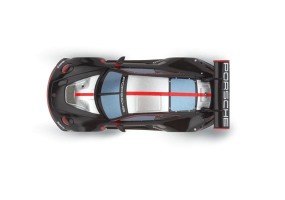 Carrera 50051003 Hybrid Porsche 911 GT3 R "Black Devil" - Massstab 1:50 | Bild 4