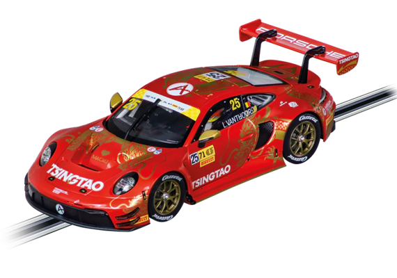 Carrera D124 20023998 Porsche 911 GT3 R "Absolute Racing, No.25" Macao GP 2024