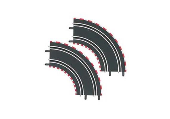 Carrera GO!!! 20061603 Kurve 1/90°, 2 Stück