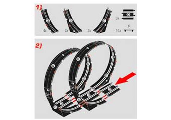 Carrera Go!!! 20061661 LED Looping Set mit Sound und Licht | Bild 2