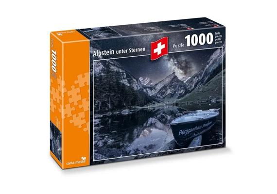 Carta.Media 7277 Alpstein unter Sternen - Puzzle 1000 teilig