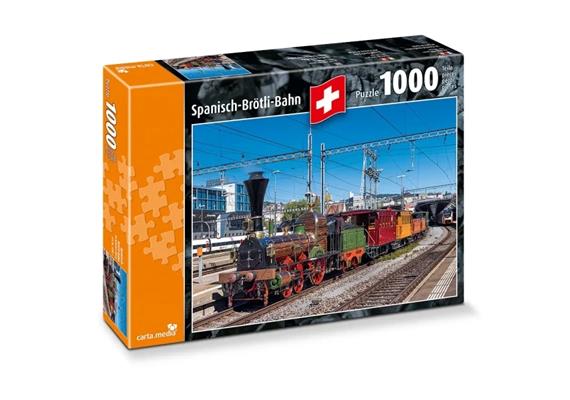 Carta.Media 7280 Spanisch Brötli Bahn - Puzzle 1000 teilig