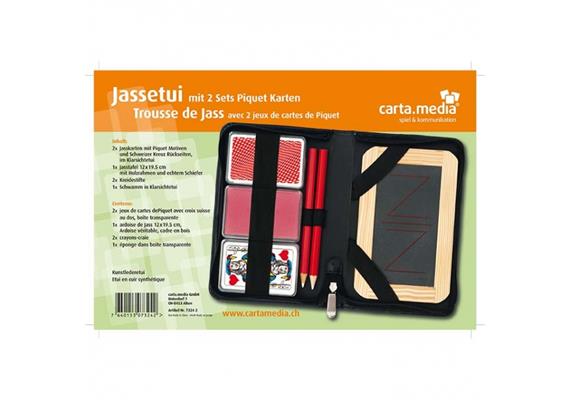Carta.Media 7324 Jassetui mit Piquetkarten | Bild 2