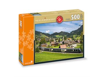 Carta.Media 7782 Puzzle Goldenpass Express, 500 teilig