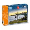 Carta.Media 7785 Puzzle Ebenalp Luftseilbahn, 500 Teile