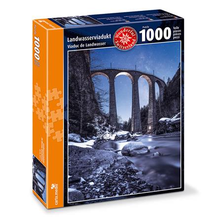Carta.Media 7911 Puzzle Landwasserviadukt, 1000 Teile