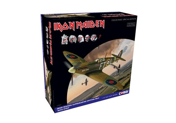 CORGI CC39215 Iron Maiden - Supermarine Spitfire MKII Aces High - Massstab 1:72 | Bild 1
