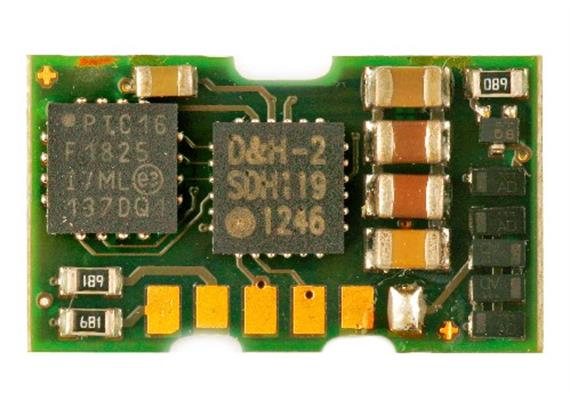 Doehler + Haass (111) DH06A Fahrzeugdecoder für Miniaturmotoren 0,3 A/6 V (Köf)