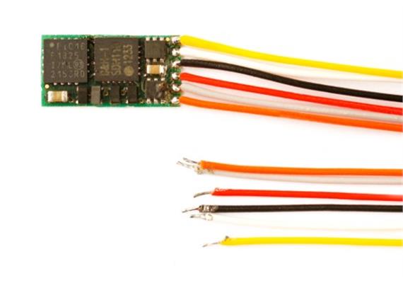 Doehler + Haass DH05C-3 (Gen2) Fahrzeugdecoder an Litzen
