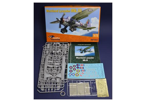 Dora Wings DW72024 Westland Lysander Mk.III, Massstab 1:72 | Bild 4