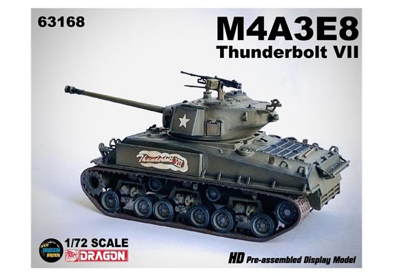 Dragon 63168 M4A3E8"Thunderb.VII"Com.37thTankBat - Massstab 1:72 | Bild 2
