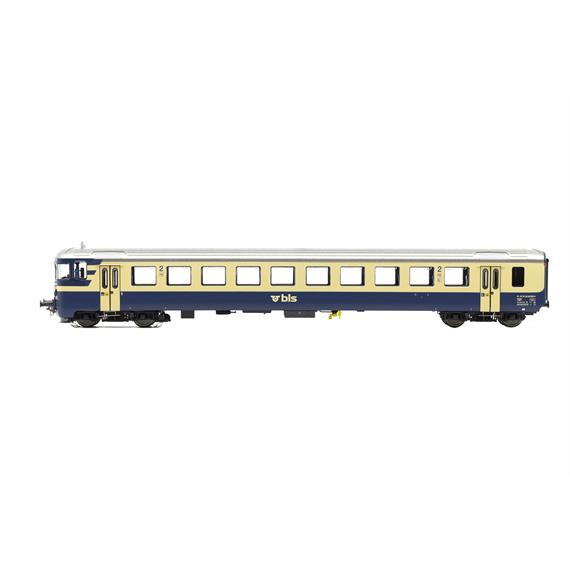 ESU 36653 BLS Steuerwagen Bt 953 blau/beige mit AS, Ep.VI DC/AC - H0 (1:87)